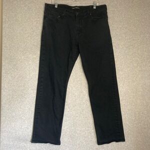 Mavi‎ Jeans Mens Size 38x32 Black Wash Denim Pants Casual Regular Fit